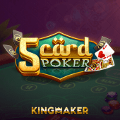 5 Card Poker ok play card game icon